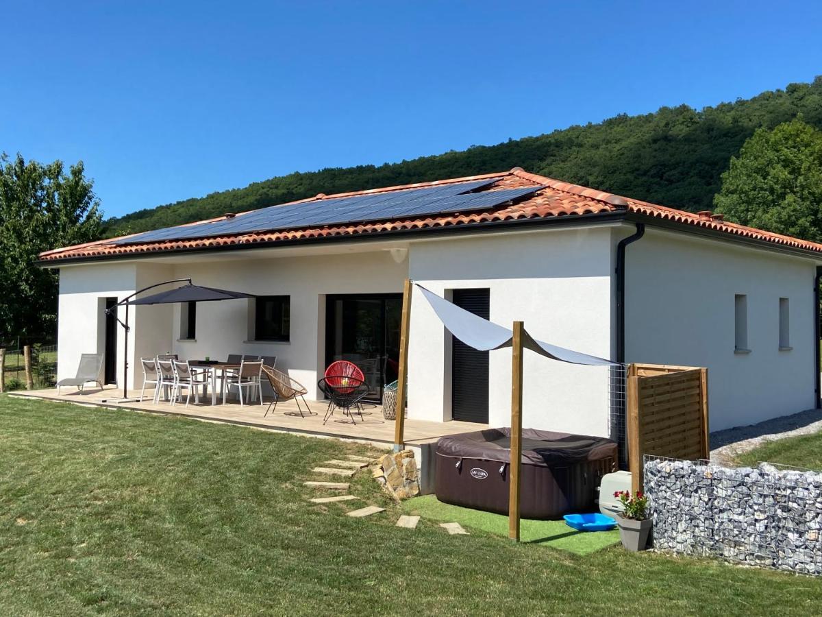 Villa Jacuzzi, Terrain De Petanque Et Aire De Jeux Vue Sur Les Pyrenees Seilhan Exterior foto